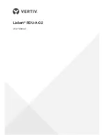 Vertiv Liebert RDU-A-G2 User Manual preview