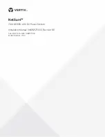 Vertiv NetSure
7100 Series Installation Manual preview