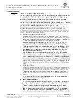 Preview for 1 page of Vertiv NetSure 8200 Series System Application Manual