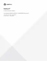 Предварительный просмотр 1 страницы Vertiv NetSure C24/48-1500 User Manual