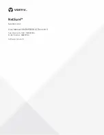 Vertiv NetSure M832DNA User Manual preview