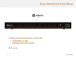 Vertiv SCKM180 User Manual предпросмотр