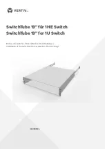 Vertiv SwitchTube 19" Installation Manual preview