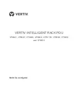 Vertiv VP7811B Manual preview