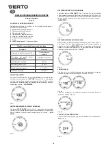 Preview for 16 page of VERTO 15G751 Instruction Manual