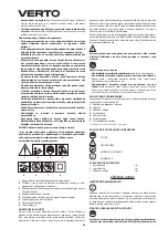 Предварительный просмотр 44 страницы VERTO 429840 Manual