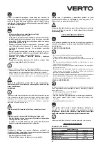 Предварительный просмотр 65 страницы VERTO 429840 Manual