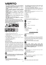 Предварительный просмотр 68 страницы VERTO 429840 Manual