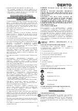 Preview for 15 page of VERTO 50G271 Manual