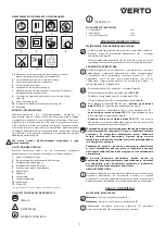 Предварительный просмотр 7 страницы VERTO 50G272 Instruction Manual