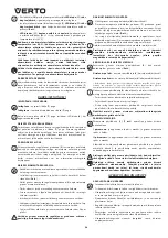 Предварительный просмотр 50 страницы VERTO 50G272 Instruction Manual