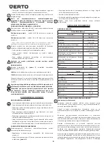 Предварительный просмотр 54 страницы VERTO 50G272 Instruction Manual