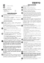 Предварительный просмотр 57 страницы VERTO 50G272 Instruction Manual