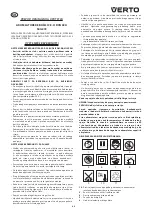 Предварительный просмотр 63 страницы VERTO 50G272 Instruction Manual