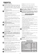 Предварительный просмотр 76 страницы VERTO 50G272 Instruction Manual