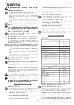 Предварительный просмотр 80 страницы VERTO 50G272 Instruction Manual