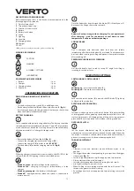 Preview for 12 page of VERTO 50G277 Instruction Manual