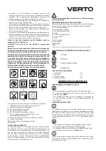 Preview for 15 page of VERTO 50G277 Instruction Manual