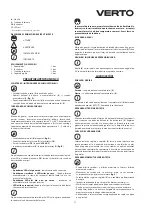 Preview for 31 page of VERTO 50G277 Instruction Manual