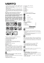 Preview for 34 page of VERTO 50G277 Instruction Manual