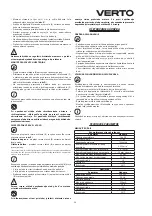 Preview for 39 page of VERTO 50G277 Instruction Manual