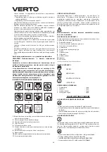 Preview for 48 page of VERTO 50G277 Instruction Manual