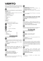 Preview for 52 page of VERTO 50G277 Instruction Manual