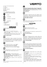 Preview for 63 page of VERTO 50G277 Instruction Manual