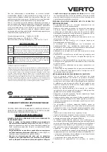 Preview for 65 page of VERTO 50G277 Instruction Manual