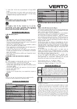 Preview for 79 page of VERTO 50G277 Instruction Manual