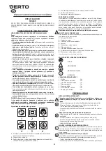 Предварительный просмотр 22 страницы VERTO 50G369 Manual