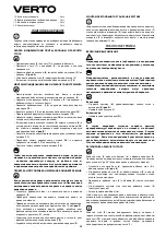 Preview for 18 page of VERTO 50G934 Manual