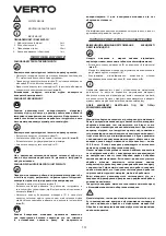 Preview for 14 page of VERTO 51G014 Instruction Manual