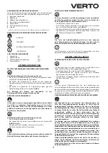 Preview for 21 page of VERTO 51G014 Instruction Manual