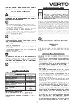 Preview for 31 page of VERTO 51G014 Instruction Manual