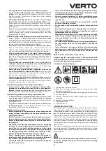 Предварительный просмотр 13 страницы VERTO 51G053 Instruction Manual