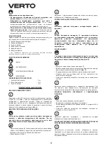 Предварительный просмотр 30 страницы VERTO 51G053 Instruction Manual