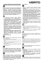 Предварительный просмотр 31 страницы VERTO 51G053 Instruction Manual