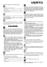 Предварительный просмотр 41 страницы VERTO 51G053 Instruction Manual