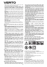 Предварительный просмотр 44 страницы VERTO 51G053 Instruction Manual