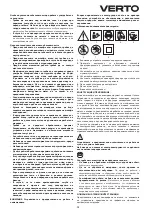 Предварительный просмотр 73 страницы VERTO 51G053 Instruction Manual