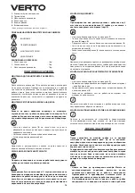 Предварительный просмотр 74 страницы VERTO 51G053 Instruction Manual