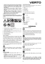 Предварительный просмотр 83 страницы VERTO 51G053 Instruction Manual