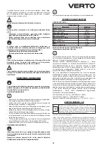 Предварительный просмотр 85 страницы VERTO 51G053 Instruction Manual