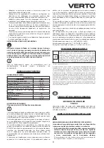 Предварительный просмотр 91 страницы VERTO 51G053 Instruction Manual