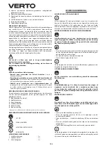 Предварительный просмотр 104 страницы VERTO 51G053 Instruction Manual