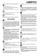 Предварительный просмотр 105 страницы VERTO 51G053 Instruction Manual