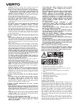 Предварительный просмотр 6 страницы VERTO 51G061 Instruction Manual