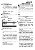 Предварительный просмотр 13 страницы VERTO 51G061 Instruction Manual