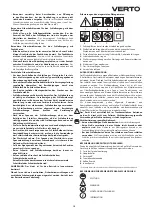 Предварительный просмотр 15 страницы VERTO 51G061 Instruction Manual